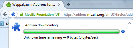 Add-on downloading