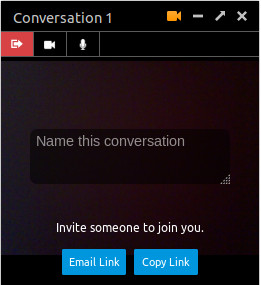 on going conversation in firefox hello